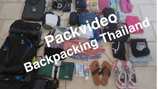 Packliste Backpacking Thailand [upl. by Ahsemrak685]