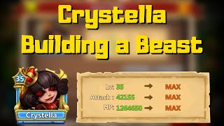 Castle Clash Tutorial  E02  Power Leveling Heroes Guide [upl. by Htesil593]