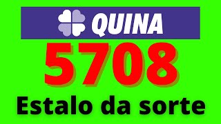 Quina 5708 e resultado da Quina 5707 [upl. by Nayhr796]