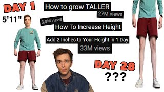 I followed a bunch of tutorials on how to get taller [upl. by Blalock653]