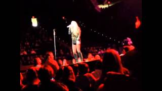 Danielle Bradbery in concert Brad Paisley 24012014 [upl. by Ltsyrk]