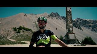 Reconnaissance de lIzoard  Étape du Tour 2017  Team ŠKODA Route  ŠKODA We Love Cycling [upl. by Nylteak]