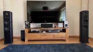 Wharfedale evo 44 VS Heco victa prime 202 Volume by 30 [upl. by Levin]