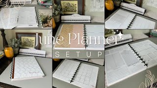 Monthly Planner Set Up June 2024  How I Organize and Prepare My Planner for the Month [upl. by Idnahr]