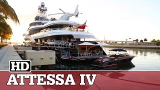 ATTESSA IV  A Billionaires Superyacht [upl. by Laen]