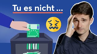 13 Dinge für die du NIE wieder Geld verschwenden solltest [upl. by Emeric]