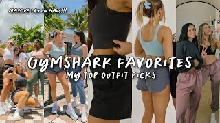 GYMSHARK FAVORITES  TOP OUTFITS FOR SUMMER SALE [upl. by Herculie474]