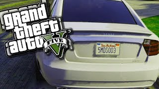 GTA 5  Michael Franklin and Trevor quotLicense Platequot Easter Egg GTA V [upl. by Estrellita]