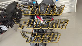 Bajaj N250 review most popular bike 🏍️💪 pulsarn250 shortsvideo pulsarlover sportsbike ns400z [upl. by Monaco]