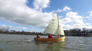 Deutsch Segeln auf der Schlei mit Schleijolle Dansk Sejlads med Lyøjollen i Slien [upl. by Emanuele79]