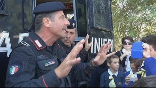 Cesa CE  Esercitazionedimostrazione dei Carabinieri in caso di terremoto 301014 [upl. by Warrenne]