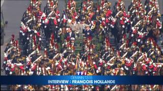 interview françois hollande 13h15 Demain france 2 Tf1 13 7 2014 [upl. by Wildee]