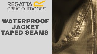 Waterproof Jacket Taped Seams Explained [upl. by Aisorbma]