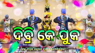 Dibri Ke Puka New style dance video sambalpuri sambalpuri version bend party Tkodishagaming [upl. by Artamas]