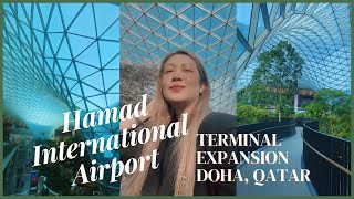 NEWLYEXPANDED TERMINAL OF DOHA HAMAD INTERNATIONAL AIRPORT [upl. by Naols]