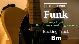 Smooth Funk Guitar Backing Track in B minor [upl. by Atinihs]