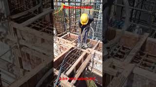 Beam concreting work beam concrete construction engineering amazingconstructionskills [upl. by Wolfram]