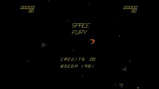 Space Fury  Arcade 1981 [upl. by Odrautse]