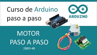 Motor PASO a PASO con Arduino – Con librería Stepper  28byj48 [upl. by Xeno549]