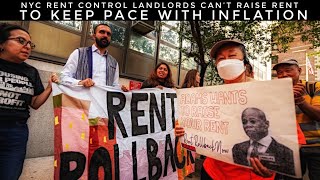 NYC Rent Control Landlords Can’t Raise Rent Enough To Keep Pace With Inflation [upl. by Essilrahc]