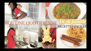 🌟ROUTINE QUOTIDIENNE EN FAMILLE👨‍👩‍👧‍👦 RECETTES FACILES🌟 [upl. by Nedra]