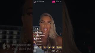 Daisey O’Donnell Speaks On Breakup With Tom Zanetti Instagram Live 15820 [upl. by Hospers764]