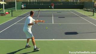 Marat Safin Forehands from the Back Perspective in HD [upl. by Killy755]