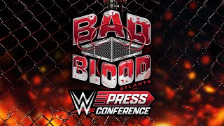 WWE Bad Blood Press Conference Oct 5 2024 [upl. by Letty]