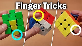 Rubiks Cube Finger Tricks Tutorial Beginner to Advanced [upl. by Nessah]