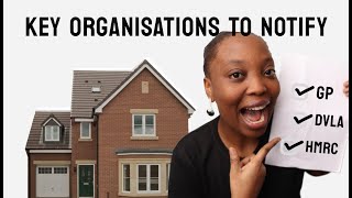 Changing Your Address in the UK DONT Forget to Notify These Key Organisations [upl. by Einnhoj]