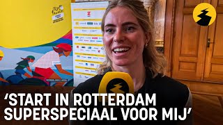 Demi Vollering droomt al over start Tour Femmes en kijkt uit naar drukke sportzomer  WIELERFLITS [upl. by Barty]