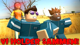 Holder SAMMEN i Squid Game kun ÉN vinder [upl. by Nnylrebma]