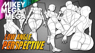 LOW ANGLE LADIES How to Draw Perspective [upl. by Danie]