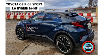 2023 Toyota CHR GR Sport 20 Hybrid 184HP POV Drive Test 6 InCarView [upl. by Elahcim]