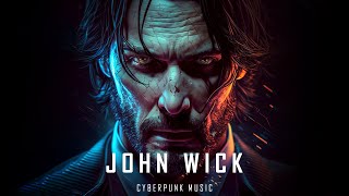 1 HOUR  John Wick  Dark Techno  EBM  Dark Electro Mix  Dark Clubbing  Cyberpunk Music [upl. by Sarazen]