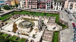 Drone  Pozzuoli Tempio di Serapide 2024 [upl. by Anahsat]