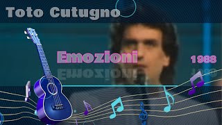 Toto Cutugno Emozioni  Karaoke [upl. by Mccutcheon636]