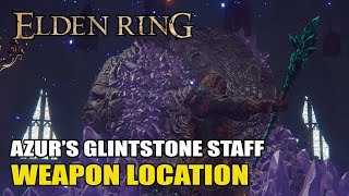 Elden Ring  Azurs Glintstone Staff Weapon Location [upl. by Vano98]