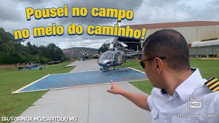 Helicóptero Esquilo H130 t2 e B4 pousando e decolando BhCapitólio Mg parte 1 [upl. by Nylatsyrk]