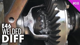 Welded 391 diff on the E46 323i Drift Build [upl. by Jurgen]