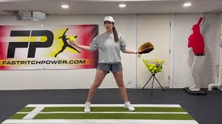 Softball Pitching 3 Swing Whip Drill [upl. by Volny613]