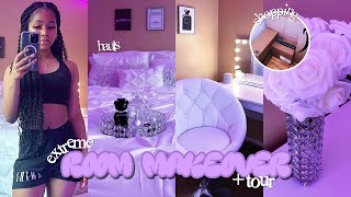 EXTREME ROOM TRANSFORMATION  ROOM TOUR  tiktok amp pinterest inspired ☆ [upl. by Horst946]