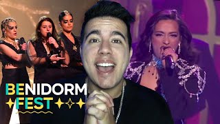 REACCIÓN A LA PRIMERA SEMIFINAL DEL BENIDORM FEST 2022  EUROVISION 😱✨  EhEhFran [upl. by Akvir]