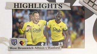 Ismaïla Sarr Scores From His OWN HALF 😲  West Brom 11 Watford  Highlights [upl. by Oram919]