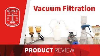 Vacuum filtration demonstration [upl. by Llennej]