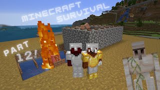 The IRON FARM  Minecraft Survival part 12 [upl. by Maxey929]