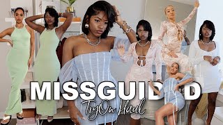 MUST SEE MISSGUIDED SPRING TRY ON HAUL 2021 Getting the girlsss right iDESIGN8 [upl. by Dido343]