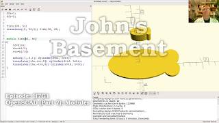 OpenSCAD Part 7 Modules [upl. by Aikin]