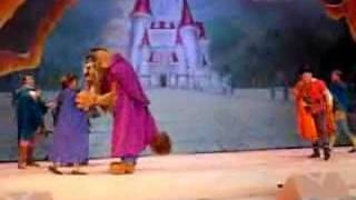 Beauty and the Beast Fight Scene  Disney World [upl. by Nona672]