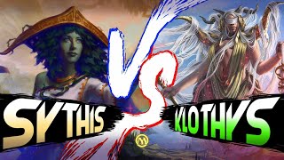 Sythis strikes back Sythis vs Klothys  Round 2  MU 102223  Duel Commander [upl. by Arat]